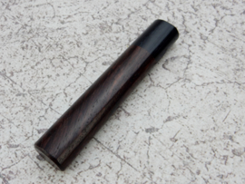 Traditional oval Rosewood handle - Black Pakka - (size S)