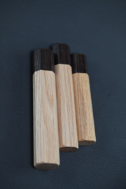 Traditional octagonal handle - White Oak with dark Wenge ferrule - (3 sizes available)