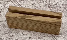Schaaldelen - Zebrano hout (Zebra Wood), - recht -