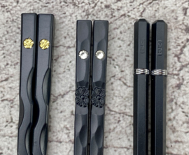 Kagemitsu Igarashi Chopsticks  -set of 5- black composite
