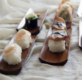 Sushi platter, serving tray for sushi and sashimi