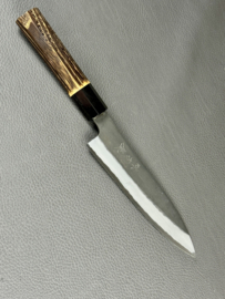 Mutsumi Hinoura Ajikataya Kuroichi Petty (office knife), 150 mm -octagonal-