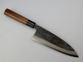 Tosa Motokane Aogami #1 Wa-Deba kuroishi (kliefmes), 180 mm -dubbelzijdig-