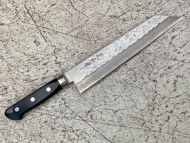 Hounen Kozan-saku (光山作) Ginsan #3 Kiritsuke bunka Sanmai, Westers Pakka hout  -210 mm-