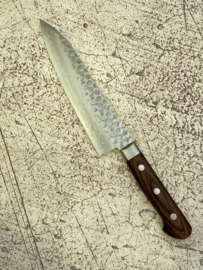 Kagemitsu Senshi VG-10 Tsuchime damascus Gyuto 180 mm (chef's knife)