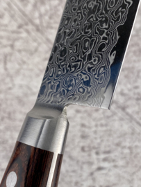 Kagemitsu 見事  Migoto, ZA18  steel Nakiri (groentemes), 165 mm