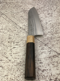 Custom Miki M132 Santoku VG-1 Tsuchime (universeel mes), 170 mm