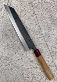 Muneishi Damascus Aogami Kiritsuke (universal knife), 240 mm -Kuroichi-