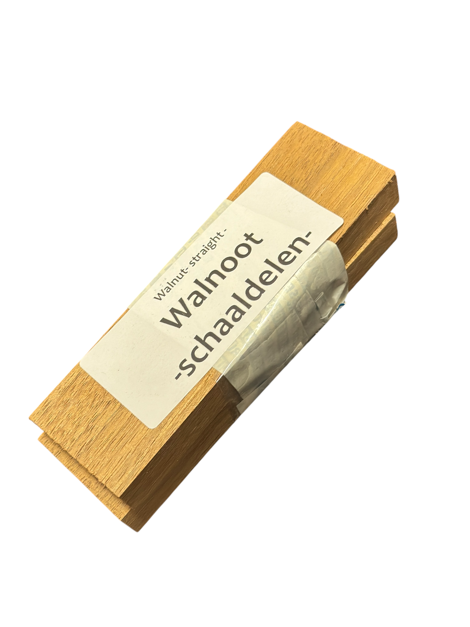 Scale parts - American walnut - straight -