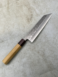 Kagemitsu 立山 Tateyama Nashiji, Bunka 170 mm (universal knife), ginsan steel