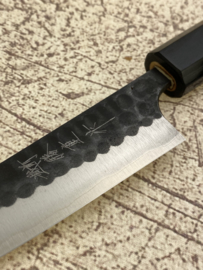 Anryu Aokami Super Tsuchime Kuroichi Petty (officemes), 150 mm