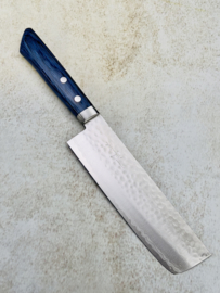 Masutani Kokuryu damascus VG-10 Tsuchime Nakiri (groentemes)