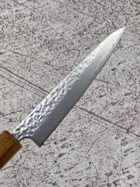 Kagemitsu 頂点 Chōten AUS10 Tsuchime damascus Petty 135 mm (Officemes)