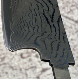 Seikaku 中国語  Chūgokugo ko-bunka (short universal knife), 130 mm, Damascus VG-10 core -sharpened-