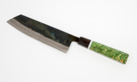 CUSTOM Tokaji kurouchi Shiro Bunka (Universal knife), 180 mm