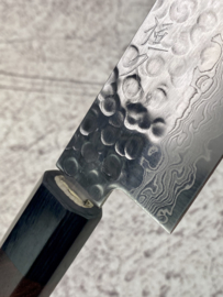 Tsunehisa Shāpu VG-10 Tsuchime damascus Gyuto 180 mm (chef's knife)