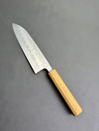 Sukematsu Nashiji, Santoku 165 mm (universal knife), ginsan steel