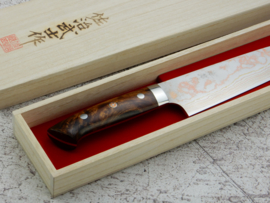 Takeshi Saji Rainbow Damascus Gyuto (chefsmes), 210 mm