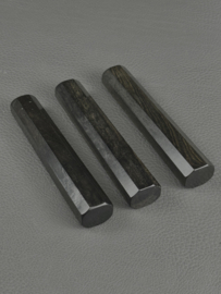 Traditioneel octagonaal Coromandel Ebbenhout handvat (maat M)