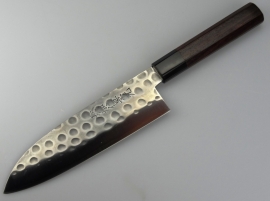 Kagemitsu SKD-11 Santoku (universal knife), Tsuchime, 180 mm