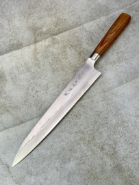 Kamo VG-10 Suminagashi Sujihiki (vismes/trancheermes), 270 mm