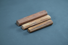 Traditioneel octagonaal handvat- Pallisander (Rosewood) - (in 3 maten)