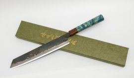 CUSTOM Tokaji Kurouchi Kiritsuke (trancheer/vismes), 240 mm