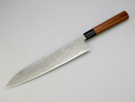 Tosa Matsunaga Aogami damascus Gyuto (chef knife), 210 mm