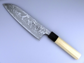 Masakage Shimo Santoku (universeel mes), 165 mm