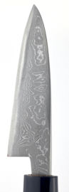 Tosa Matsunaga Aogami damascus petty (office knife), 105 mm