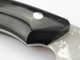 Nomura Gyuto (chef's knife), 210 mm - Black Micarta -