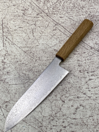 Kagemitsu 見事 オーク Migoto Ōku, ZA18  staal Santoku (universeel mes), 180 mm