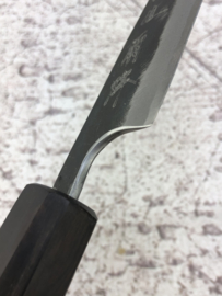 CUSTOM Kagemitsu Amefuri Kurouchi Aogami #1 petty (officemes), 110 mm