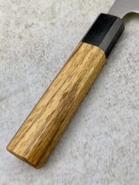 Fukushima 清潔さ Seiketsu-sa Gingami #3 stainless, Santoku (universal knife) 165 mm ,  oak handle