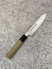 Kikuichi Kokaji stainless Petty Sanmai, oval Magnolia -150 mm-