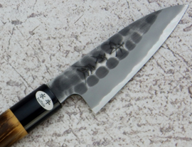 Hinoura Ajikataya Nashiji (hammered) Petty (officemes), 100 mm