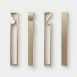 Futagami flesopener "Frame", massief messing