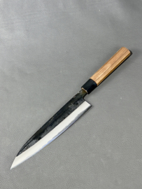 Kagemitsu Sadamune Aogami #2 Gyuto kuroishi (chef’s knife), 210 mm -octagonal handle-