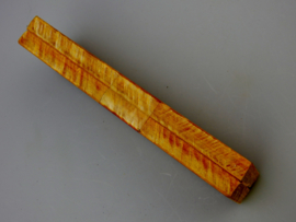 Micarta knife handle scales - orange yellow-