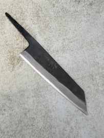 Kagemitsu Amefuri, Kiritsuke , 165 mm, Sanmai, Aogami #1, -non-stainless cladding - sharpened-