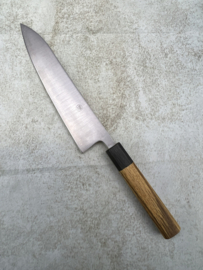 Fukushima 素晴らしい Subarashī, Aogami Super, Gyuto (Chef's knife) 210 mm,  Oak handle