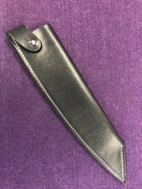 Leather saya (protective cover) for knives up to 24 cm