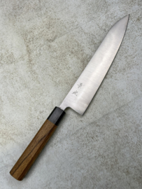 Fukushima 素晴らしい Subarashī, Aogami Super, Gyuto (Chef's knife) 240 mm,  Oak handle