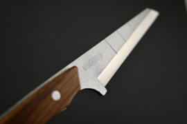 Babacho Japanese Takibi Nata Kiritsuke (outdoor/camping knife), SK-5 - 110mm, walnut