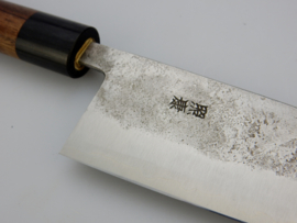 Fujiwara san Nashiji Gyuto (universeel mes), 195 mm -rosewood-