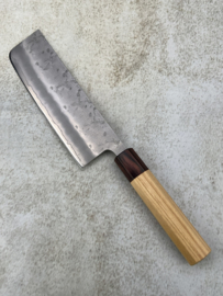 Kagemitsu 立山 Tateyama Nashiji, Nakiri 165 mm (vegetable knife), ginsan steel