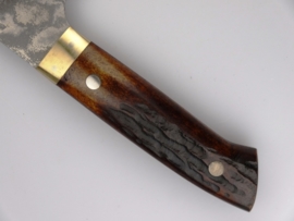 Takeshi Saji VG-10 Santoku (universeel mes), 180 mm