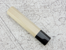 Traditional octagonal Honoki handle - Buffalo horn -  (size M)