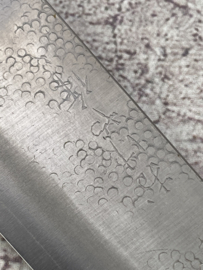 Okeya Ginsan #3 Santoku Sanmai, octagonaal heft  -165 mm-