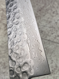 Tsunehisa Shāpu VG-10 Tsuchime damascus Gyuto 180 mm (chefsmes)